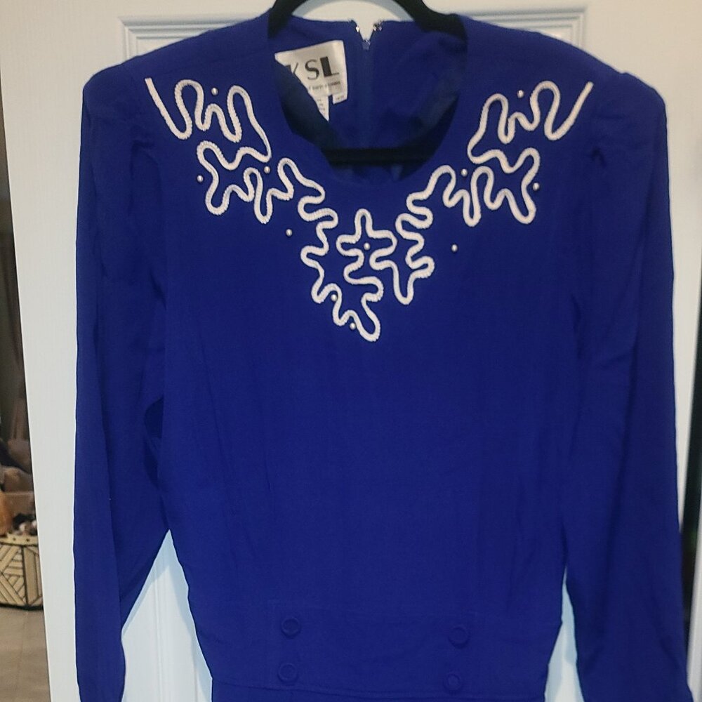 Vintage KSL Purple Jumpsuit